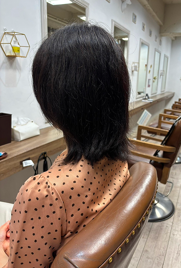 施術前のヘアスタイル3
