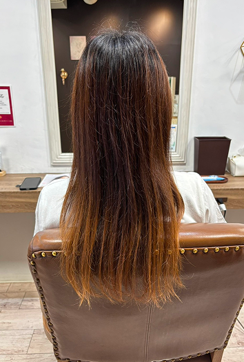 施術前のヘアスタイル4