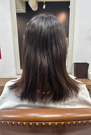 施術前のヘアスタイル6